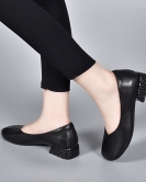 Shoes Female Qiu Yuan Bao Light Platform Shoes Single Shoes soft soles Soft -faced grandma shoes leather lazy shoes