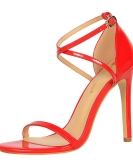 Wind Fashion Banquet Women's Shoes Ultra -heels Fine Land Pacific Cross -Betlated Sexy Night Shooting Sandals