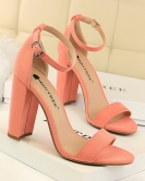 Wind women's shoes summer high heels fashion, simple thick heel high heel sexy nightclub with sandals with sandals