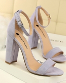 Wind women's shoes summer high heels fashion, simple thick heel high heel sexy nightclub with sandals with sandals